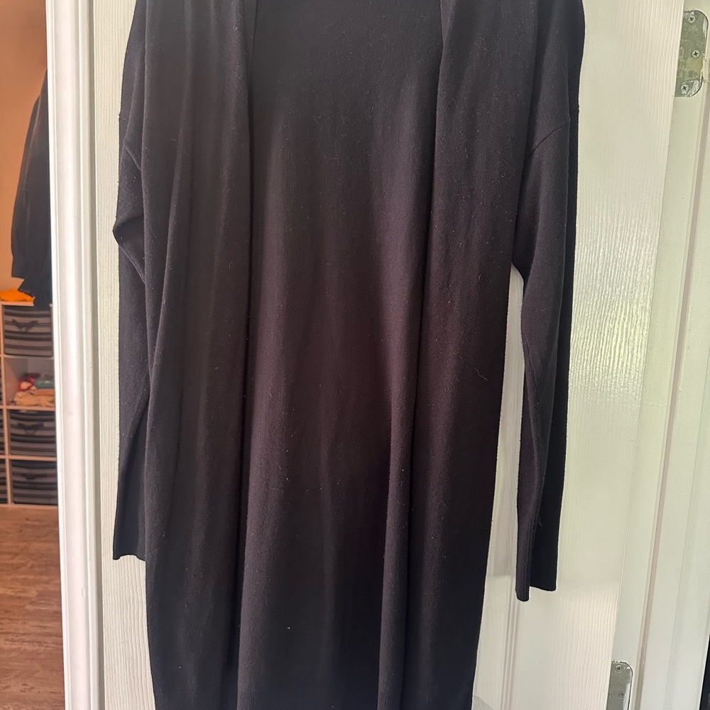 Black Long Sleeve Cardigan A New Day - Size M